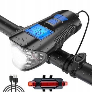 OMNA LED BIKE osvetlenie na bicykel 300 lm batéria