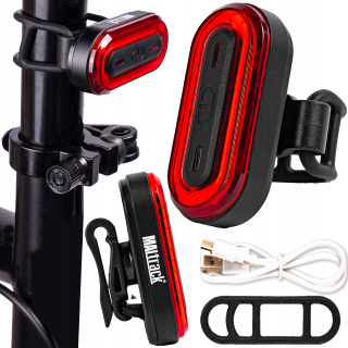 MalTrack 110422 osvetlenie na bicykel 100 lm USB