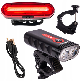MalTrack 110424 osvetlenie na bicykel 1000 lm USB