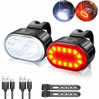 Netprice.pl osvetlenie bicyklov 04 800 lm batéria
