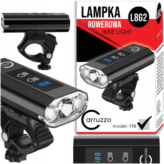 Osvetlenie na bicykel Gotel L8G2 1200 lm batéria