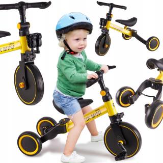 Bicykel Ikonka Trike Fix Mini 8" balančný, žltý