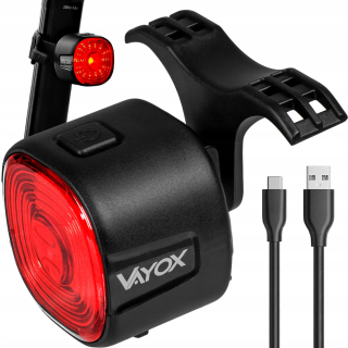 Osvetlenie na bicykel Vayox REAR BIKE LIGHT SMART VA0157 100 lm akumulátor