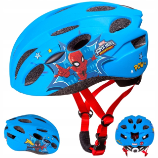 Kask rowerowy Seven IN-MOLD SPIDERMAN BLUE r. M