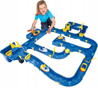 Dráha pre deti, stavebnica - Veľká veľká voda Tor Amsterdam Waterplay 3 Figurines