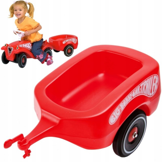 Veľký príves pre jazdec Bobby Auto Red