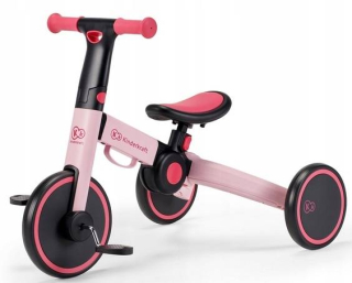 Trojkolka Kinderkraft 4TRIKE CA Black, Pink