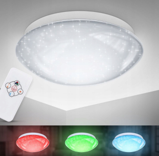 Luster do detskej izby - BKL1317 Stmievateľné LED lampa 3 farby ZX53