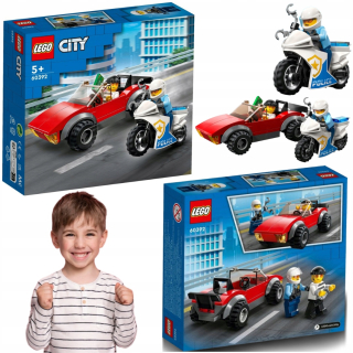 LEGO City 60392 Policajná motorka