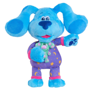 Rozprávková postavička - BLUE'S CLUES muzikál, svietiaci 32cm