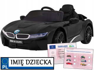 Čierny automobil BMW