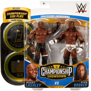 Akčná figúrka, postavička - Boby Lashley kráľ Booker figúrka WWE Championship