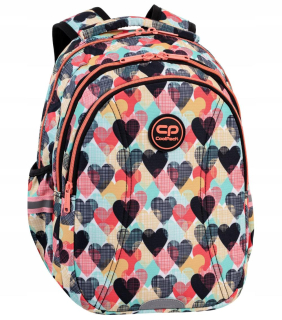 CoolPack viackomorový školský batoh, viacfarebný, 21 rokov