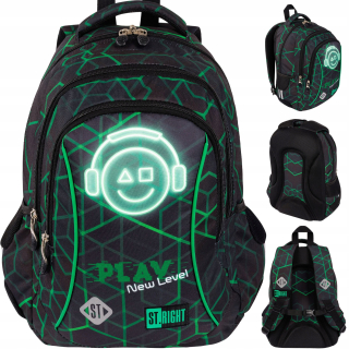 ŠKOLSKÝ BATOH ST.RIGHT PRE CHLAPKOV GAMER CLEAR 1 3
