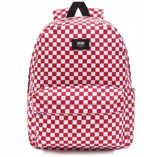 Jednokomorový školský batoh VANS, biely, Odtiene červenej, 22 l