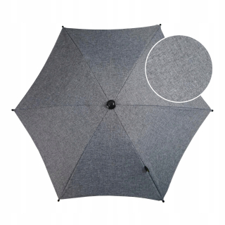 Bomix dáždnik na kočík, 70 cm, sivý