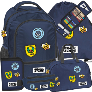Školský batoh - Batoh School School Batoh až do 1 triedy Set 5in1