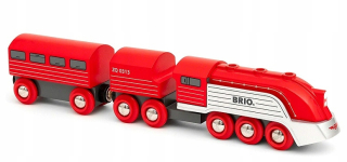 Dráha pre deti, stavebnica - Brio 33557 futuristický front s vozidlom