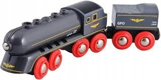 Dráha pre deti, stavebnica - BRIO 33697 LOCOMOTIVE S SPEEDY BULLET