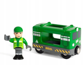 Dráha pre deti, stavebnica - Brio 33894 lokomotíva s vodičom