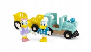 Dráha pre deti, stavebnica - Brio Retro Train Duck Donald a Daisy