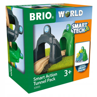 Dráha pre deti, stavebnica - Brio Inteligentné Tech Speed tunely 33935 fronty