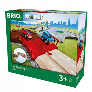 Dráha pre deti, stavebnica - SADA BRIO AUTOMOBILOVÝCH ZÁVODOV 33819