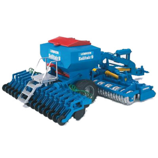 Traktor - Bruder 02026 Lemken Solitair rastie agregátny 9