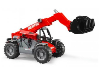 Detský báger - Bruder 02125 Manitou teleskopické nakladače