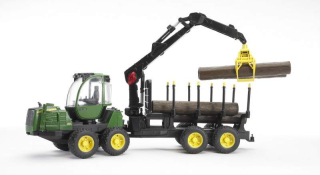 Traktor - Bruder 02133 nakladač John Deere s drapákom