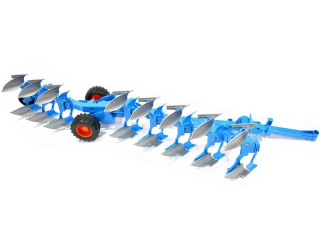 Traktor - Bruder 02250 otočný pluh orig 8 Skibo