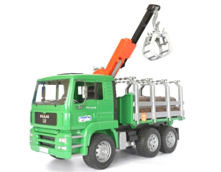 Tatra, nákladné auto - Bruder 02769 Tree vozidlo MAN + 3 kufre