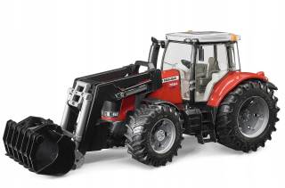 Traktor - Bruder 03047 Traktor Massey Ferguson s nakladačom