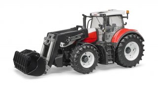 Traktor - Bruder 03181 Traktor Steyr 6300 s nabíjačkou