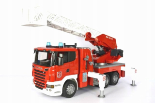 Hasičské auto - Bruder 03590 Scania hasičský voz veľká voda
