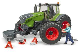 Traktor - Bruder 04041 TRAKTOR FENDT + FIGURINE MECHANICS 62100