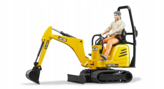 Detský báger - Bruder 62002 JCB Minirýpadlá s postavou