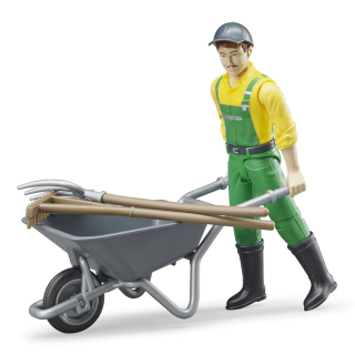 Bruder 62610 figúrka farmára s príslušenstvom