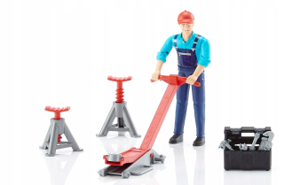 Figúrka mechanika s príslušenstvom Bruder 62100