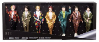 Zberateľská figúrka - BTS Bangtan Boys Collector Set 7 Dolls