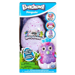Bunchems Penguin HatchImals Farebný suchý zips