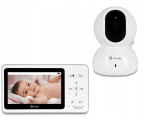 Lionelo Babyline 8.2 biela elektronická opatrovateľka