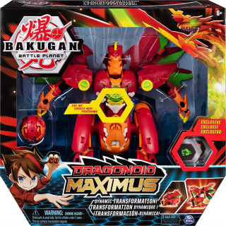 Akčná figúrka, postavička - Bakugan Dragonoid Maximus, 20cm