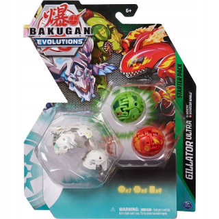 Bakugan Evolutions Gillator Ultra Wrath Warrior Whale Starter Set