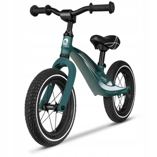 Lionelo Bart Air 12" balančný bicykel, zelený
