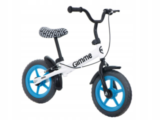 Gimme Nemo 11" balančný bicykel s brzdou, modrý