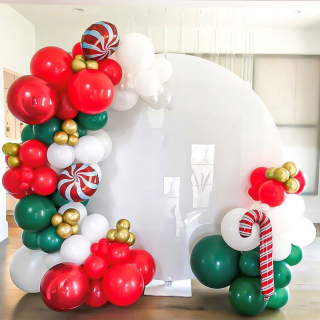 Balóny na párty - Dekoratívne balón vianočné -93 kusov