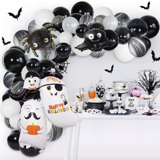 Balóny na párty - Halloween dekoratívne balón - 108sztuk