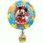 Balóny na párty - Fóliový balón HRA STO ROKOV Mickey Mouse Mickey Mouse