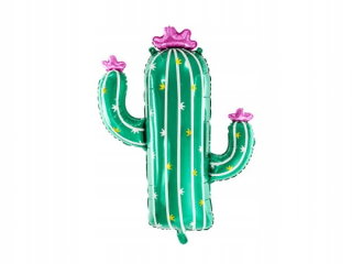 Balóny na párty - Fóliový balónik Cactus 60x82cm